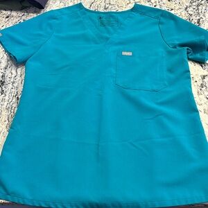 Figs Catarina scrub top. Size small